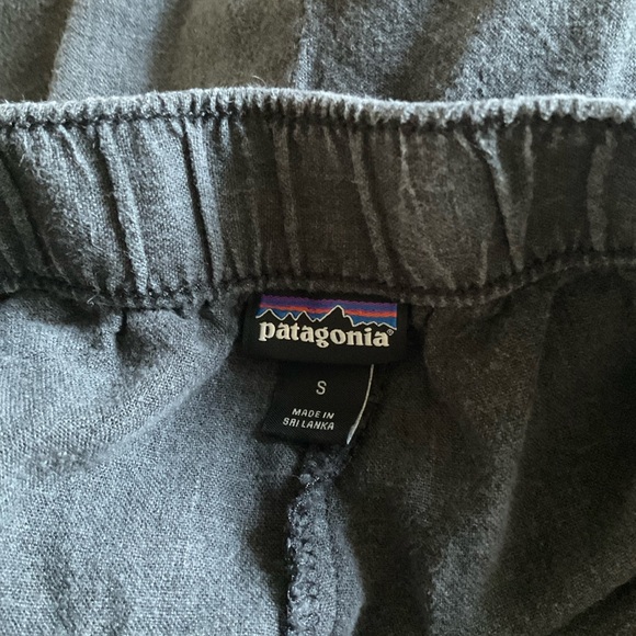 Patagonia Women’s Charcoal Gray Wide Leg Cropped Pants size S - Picture 5 of 7